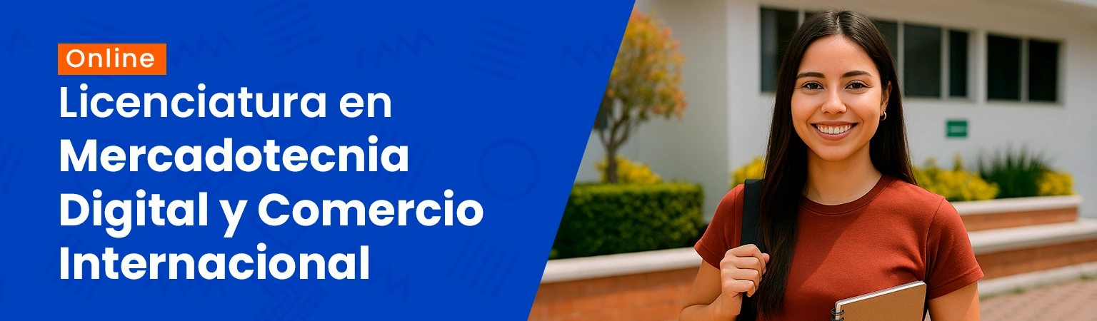 Banner Mercadotecnia Digital y Comercio Internacional Online